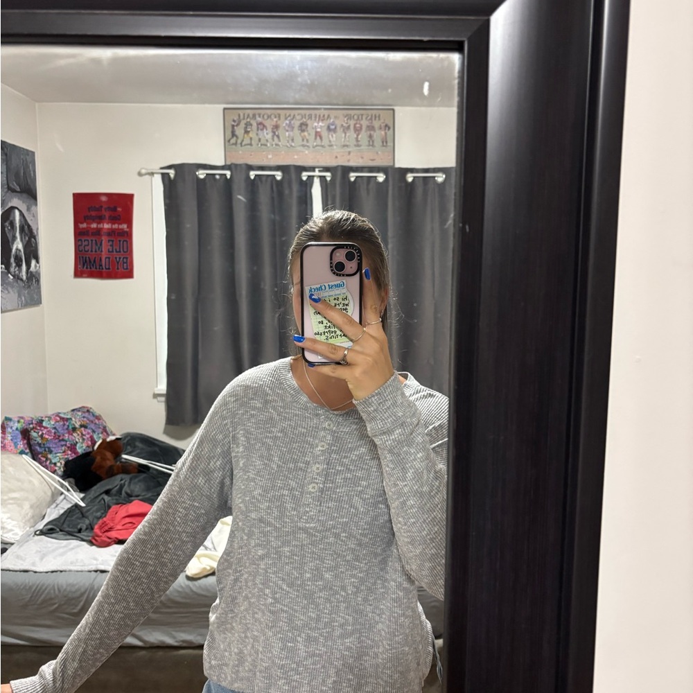 American Eagle Outfitters Light Gray Women's Sweater